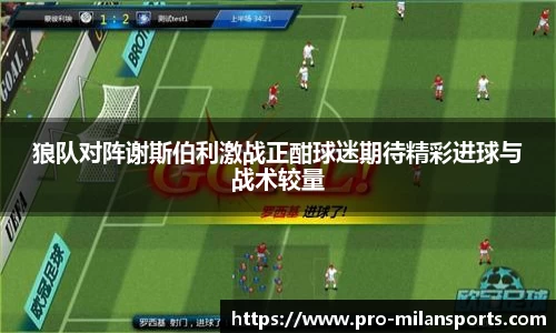 狼队对阵谢斯伯利激战正酣球迷期待精彩进球与战术较量
